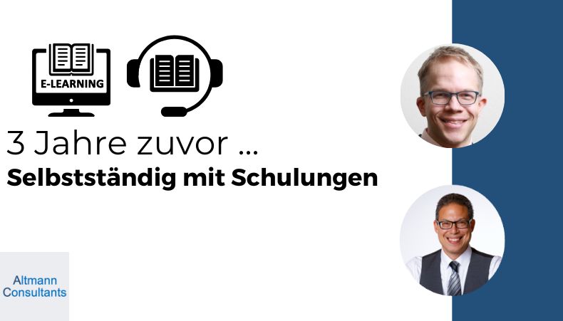 Selbstständig mit Schulungen | Altmann Consultants